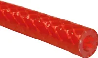 Furtun silicon roșu cu inserție, 9x3mm, 25m