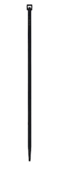 Legături de cablu nailon negru 750x12.5mm a100 bucăți SapiSelco