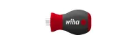 Wiha Screwdriver with bit holder magnetic Stubby, 1/4