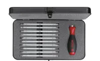 Wiha Screwdriver with interchangeable blade set SYSTEM 6 Mixed 12-pcs. incl. box (00623)