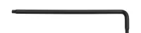 Wiha L-keys TORX® MagicSpring®, black oxidised T6 x 80 mm (31233)