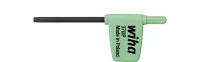 Wiha L-key with flag handle TORX PLUS®, black oxidised 9IP x 74 mm (27618)