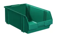 Coș de depozitare LK 1A verde 500/450x300x230 mm