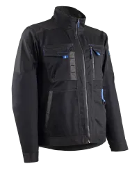 Jachetă TELICA Negru-Albastru mărimea L