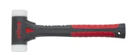 Wiha Soft-faced hammer FibreBuzz® dead-blow, very hard with replaceable hammer face 40, 320 mm (44598)