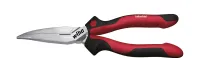 Wiha Industrial needle nose pliers with cutting edge curved shape, approx. 40° 200 mm, 8