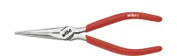 Wiha Classic precision mechanic's needle nose pliers with cutting edge and opening spring in straight shape 160 mm, 6 1/2