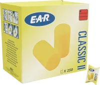 Antifoane interne EAR ™ Classic ™ II, cutie de 250 perechi, 3M ™