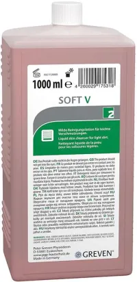 GREVEN SOFT V 1000 ml flacon tare loțiune de curățare a pielii mildGreven