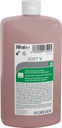 GREVEN SOFT V 500 ml flacon tare loțiune de curățare a pielii mildGreven