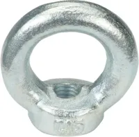 Surub cu inel de ridicare, zincat, DIN852, M6, 17x28mm