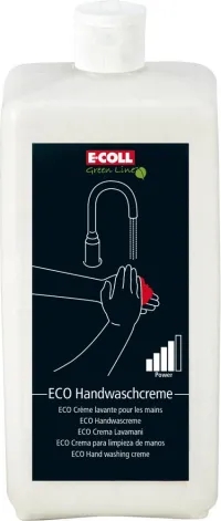 Cremă de spălat mâini ECO fără PU Flacon 1L E-COLL