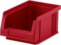 Cutie din polipropilena, 164/150x105x75mm, rosie PLK 4, LA-KA-PE