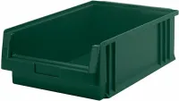 Cutie din polipropilena, 500/465x315x150mm, verde PLK 1C, LA-KA-PE