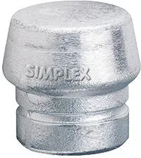 Cap de rezerva bare SIMPLEX aluminiu 40mm HALDER