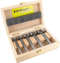 Set freze pentru lemn Forstner WS, 15-35mm, 5 piese, FAMAG