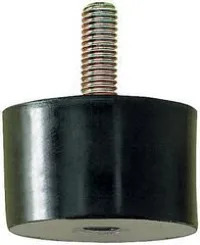 Tampon cauciuc-metal cilindric tip B D100xH50mm M12x37 NR55