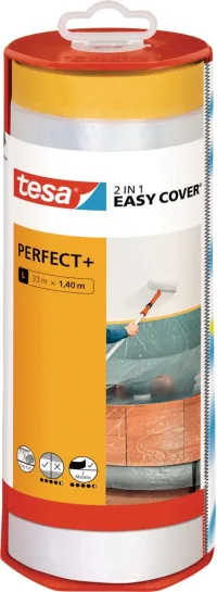 tesa Easy Cover® Perfect+ dozator și reumplere: L (33 m x 1,40 m)