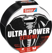 Bandă Ultra Power Extreme neagră 25m:50mm