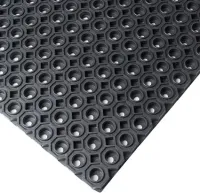 Covoraș tip fagure (mini fagure) SBR/NR, negru, tavan deschis, 13mm, 150x100cm
