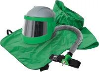 NOVA 3 Sandstrahlschutz inkl. Atemschutzhelm, 03-502 C40 Klimagerät