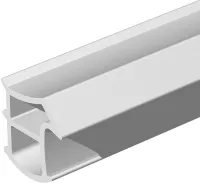 Stahlzargendichtung K2154W-PVC grau DIY Progr.,5mtr