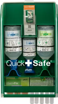 1-Hilfe-Station QickSafe Box Chemical Industry