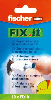 fischer repair fleece Fix it card self-service