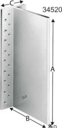Suport grinda inox BTALU90 LINE