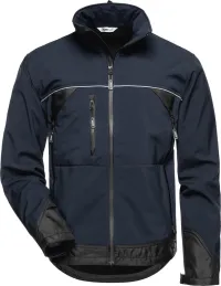 Jachetă Gamma, softshell, mărime 3XL, marin/negru