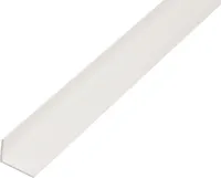 Profil unghi din plastic 2000/20x10mm alb