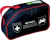 Trusa de prim ajutor auto Monza, DIN 13164, albastra