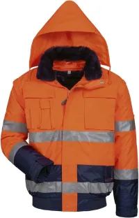 Jachetă de avertizare Volker, Gr. 2XL, portocaliu/marin