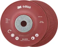 Suport cu canale racire pentru disc abraziv de polizat 982C 178mm, prindere M14, 3M