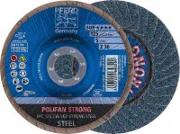 Disc lamelar POLIFAN Z SGP STELE STRONG, pentru otel, 125mm, gran.36, curbat, PFERD