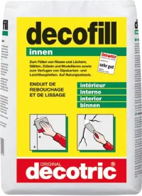 Filler Decofill sac de 10 kg, interior decotric