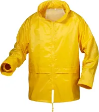 Jachetă de ploaie nailon/vinil, mărime. 2XL, galben
