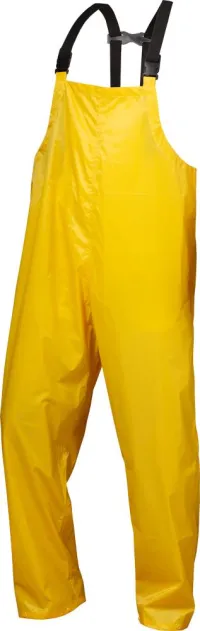 Pantaloni de ploaie nailon/vinil, mărime. XL, galben