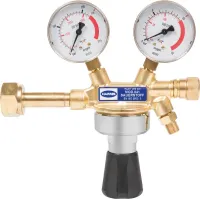 Regulator of the pressure cu manometer, ptr butelie Oxigen 0-10,0bar