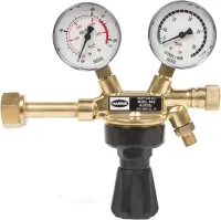 Regulator of pressure cu manometer, ptr butelie Argon 0-30L/min