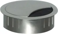 EXIT R, Ø60mm, ieșire cablu opt din oțel inoxidabil, H: 21mm
