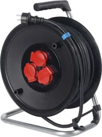 Tambur cablu de siguranță 230mm, 25m H05RR-F3G1.5