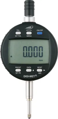 Ceas comparator digital DIGI-MET, 0-12.5mm, citire 0.001mm, PREISSER