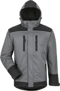 Jachetă softshell Ajax, Gr. 2XL, gri/negru