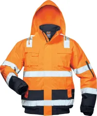 Jachetă pilot de avertizare Jonas, mărime 3XL, portocaliu/albastru