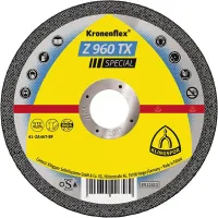 Disc de bit pentru inox si titan, 115x1,0mm, drept, Klingspor