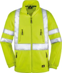 Jachetă fleece Warning Seattle, galben strălucitor, mărimea XL