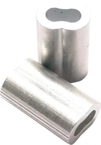Cleme de presare din aluminiu OS-1B pentru cablu de sarma Ø 2,0 mm a30 bucati