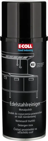 Spray curatare otel inoxidabil NSF-A7, pentru industria alimentara, 400ml, E-COLL