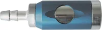 Cuplaj de siguranță cu buton, rotativ, albastru, NW 7,4 mm, mufă 13 mm EWO